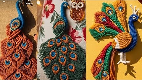macrame peacock wall hanging/#macrame/#shorts/#ytshorts/#yt