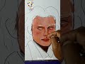 melukis foto dengan cat akrilik#art #drawing #painting #sketch #artist #shorts