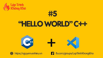 Cấu trúc của một chương trình C++, "Hello World!"
