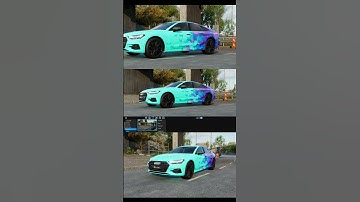 Livery designs in 3D Changer car configurator