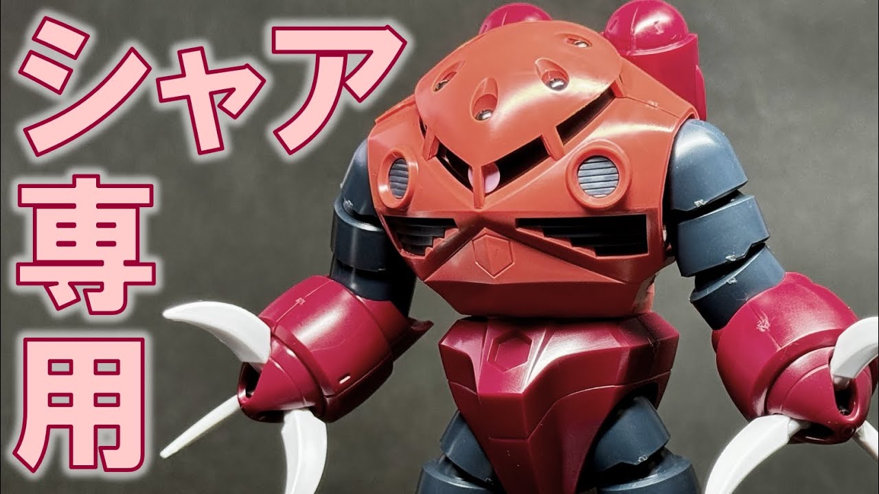 ヤツだヤツが来たんだ！【HG 1/144 シャア専用ズゴック】 - YouTube