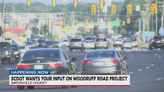 SCDOT wants input on Woodruff Road Project