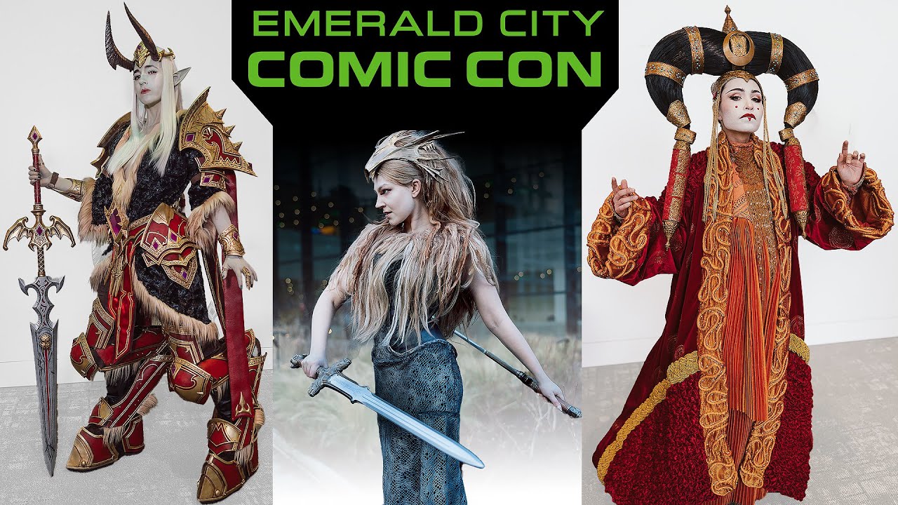 Emerald City Comic Con 2024 Cosplay Music Video ECCC 2024 YouTube