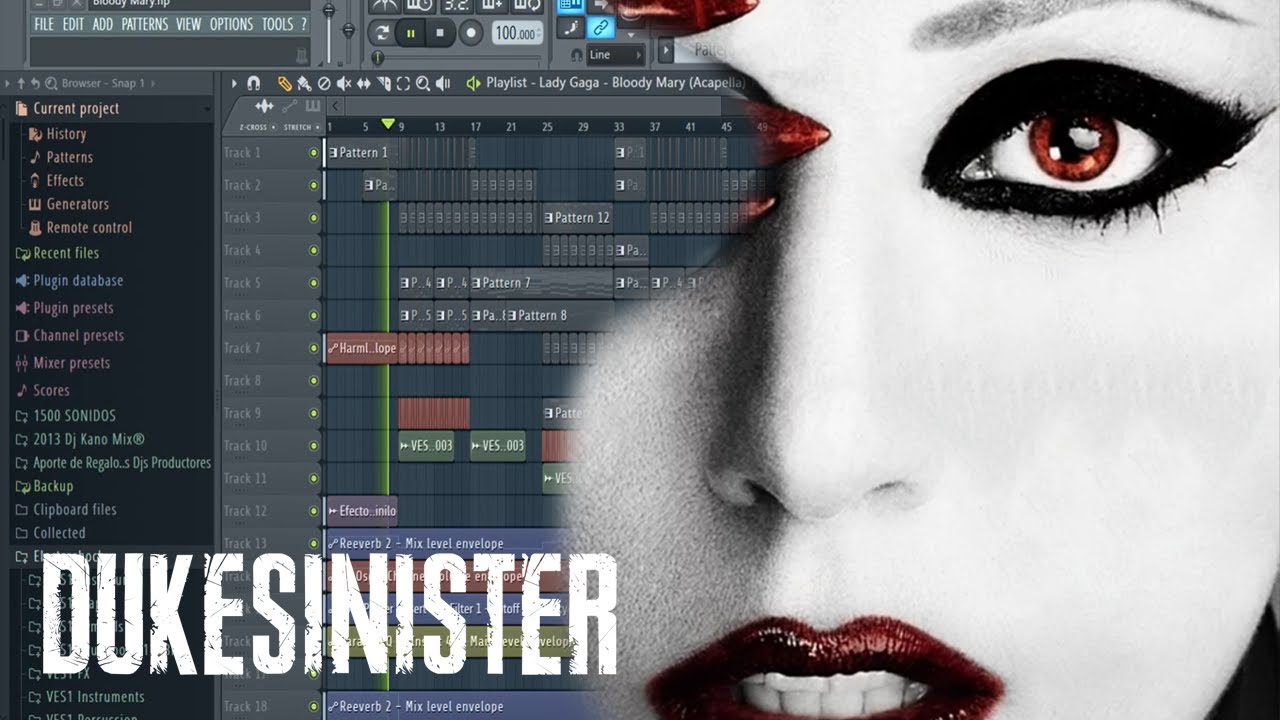 Lady Gaga Bloody Mary Dukesinister's Instrumental YouTube