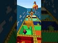Italian Brainrot vs Squid Game Lava Jump 24 #shorts #minecraft #brainrot #usa