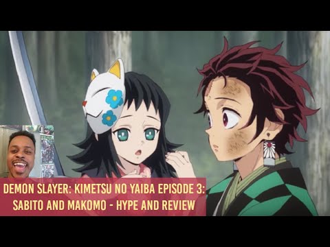 Demon Slayer: Kimetsu no Yaiba Season 1 Episode 3 Recap - Sabito and Makomo