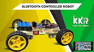 How to make Bluetooth Control Robot | #kkr | #robot | #Arduino | #KarthikeshRobotics | #BTRobo