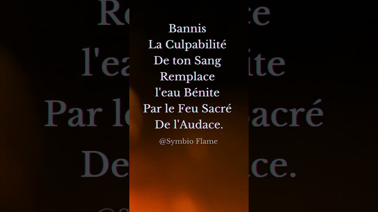 Ta Dose Journalière - Le Code Interdit - Psychologie Noire - Symbio Protocol 🐈‍⬛🔥🖤✨