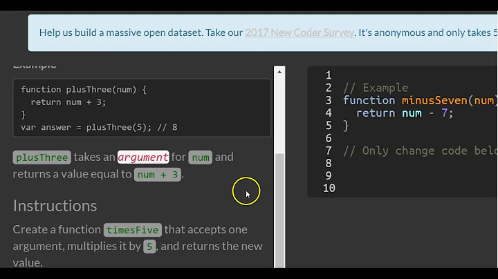 Return a Value from a Function with Return, freeCodeCamp Basic Javascript