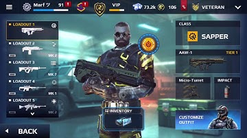 "THE SAPPER" Modern Combat 5 UPDATE 9! (New class, guns, and more!)