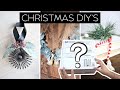 ⭐ 10 CREATIVE DOLLAR TREE Christmas DIYs you can easily make! (Mystery Box Challenge)
