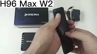 H96 Max W2 4GB/64GB Amlogic S905W2 Wifi6 Android Tv Box 4K