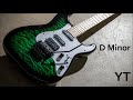 Heavy Rock Backing Track D Minor