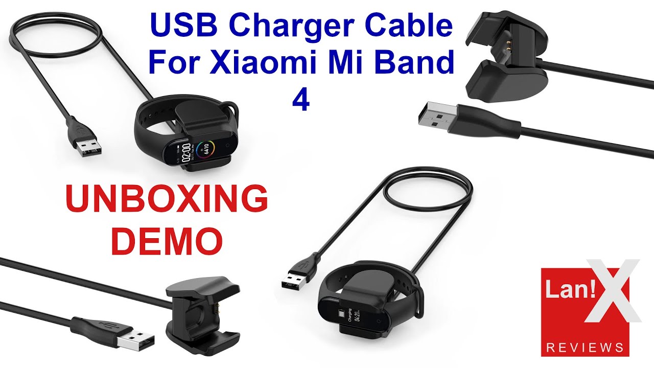 Cable Cargador USB Smartwatch Xiaomi MI Band 4
