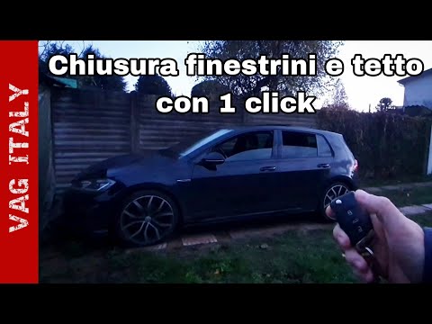 Abilitazione chiusura finestrini