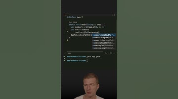 Reducer, Collector and Sum: How To Add Numbers in a Stream #java #shorts