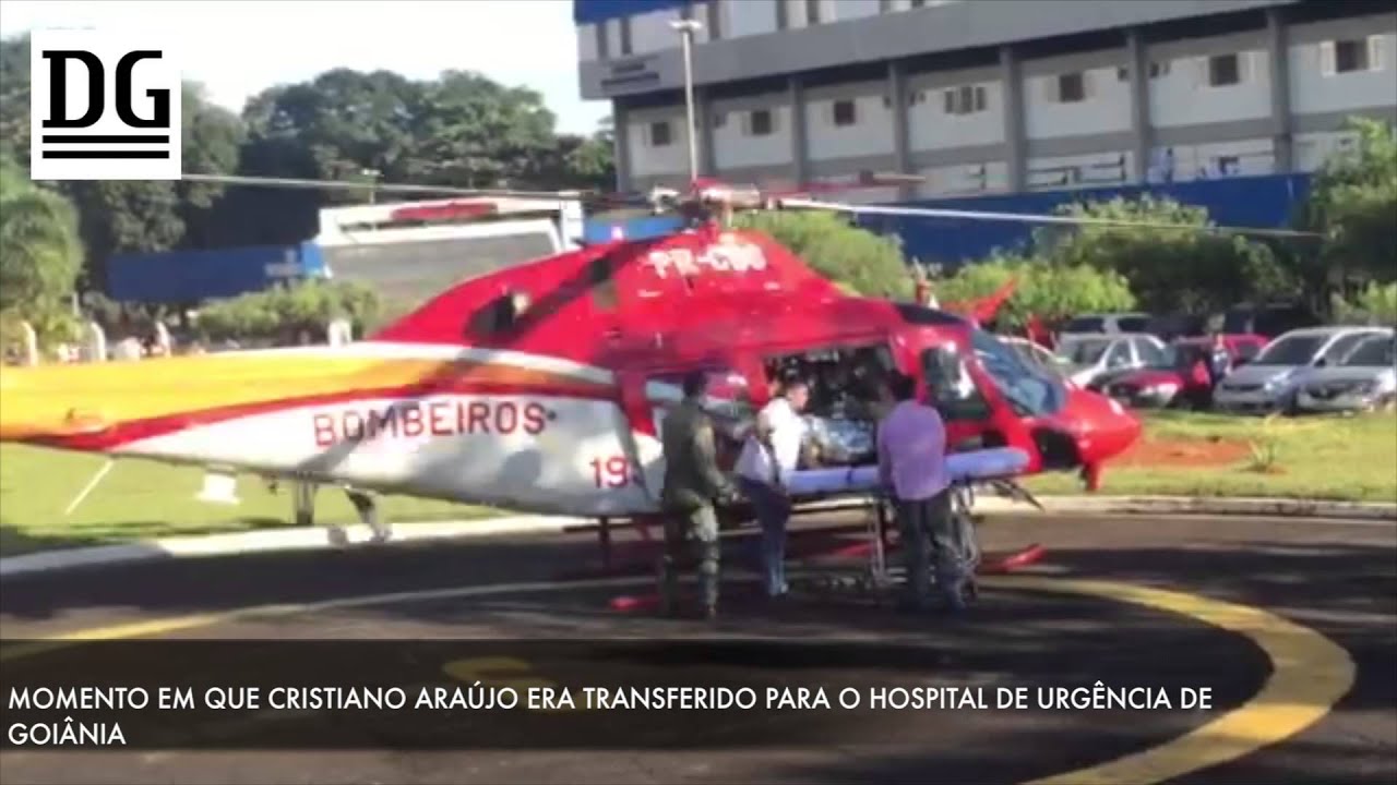 Imagens exclusivas do acidente que matou Cristiano Araújo 