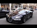 SUPERCARS in LONDON One-Off Sang Noir Bugatti Veyron SS - FLASHBACK #14