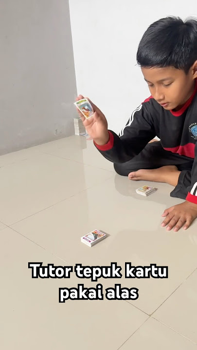 Pada bisa tepuk pakai alas? #tepukkartu