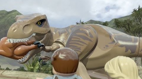 LEGO Jurassic World Walkthrough Part 4: Restoring Power (Jurassic Park)