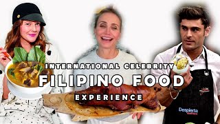 INTERNATIONAL CELEBRITY | FILIPINO FOOD #filipinofood