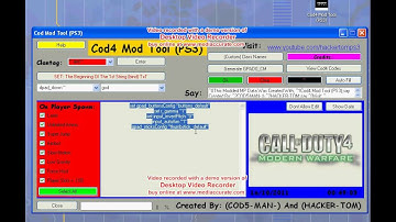 Cod4 Mod Tool (PS3) updated.avi