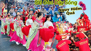 Lễ hội Nghinh Ông Quan Thánh Đế Tuần Du quận 5 Tết Nguyên Tiêu Sài Gòn 2024