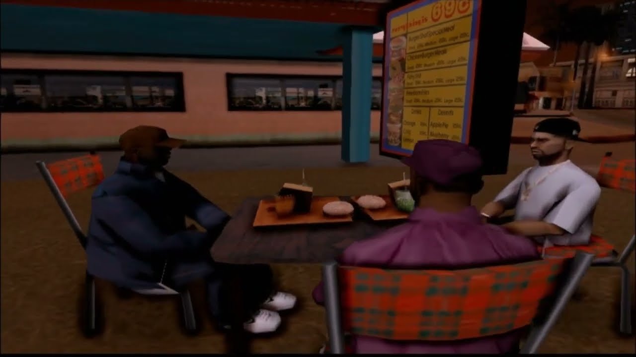 Boyz N the hood - Escena final - versión GTA San Andreas