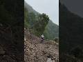Lamjung ko bato ma landslide #shortsfeed #dirtbike #landslide #nothingimposibleinthisworld