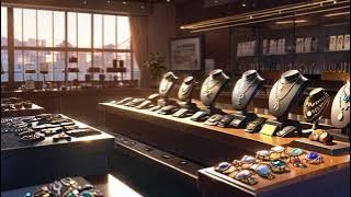 💎✨Luxury & Shimmering: Elegant Golden Shopping Vibes | Music for Jewelry Store