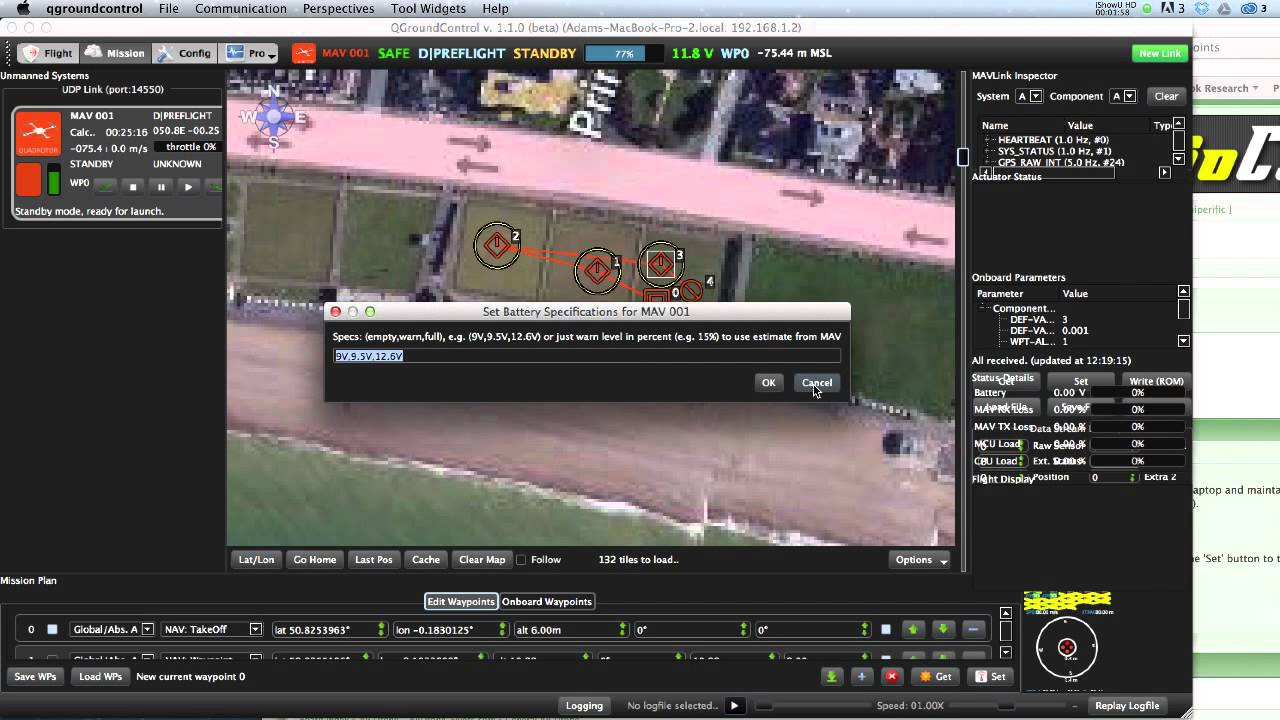 Help me with qgroundcontrol and AR.Drone please - YouTube