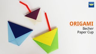 Origami Becher