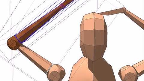 sketchup action figure figureup