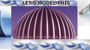 Revit  A (DOME) Modeling with Facade