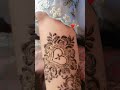 heart cut work mehendi design ❤️