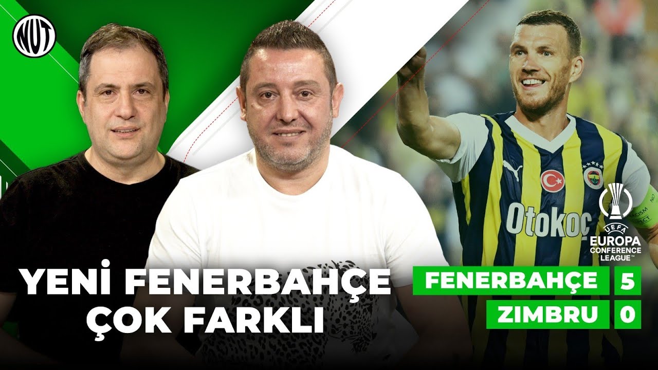 ⁣Fenerbahçe 5 - 0 Zimbru Maç Sonu | Nihat Kahveci, Serkan Korkmaz