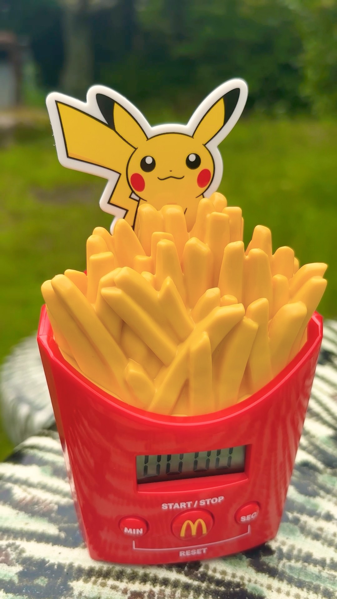 とびだすピカチュウポテトタイマー【当選】マック夏の福袋#ポケモン