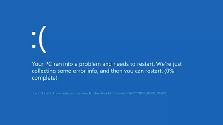 Windows 7/8/10: INACCESSIBLE_BOOT_DEVICE (4 QUICK Solutions Explored)