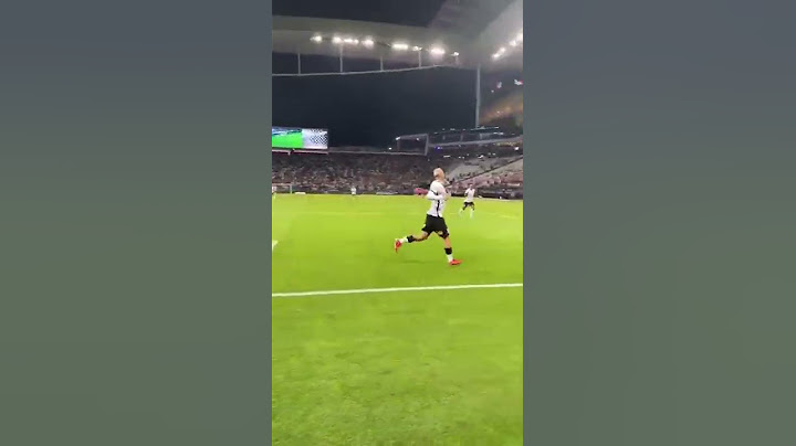 Gol do Corinthians em outro ângulo  , Roger Guedes Cavadinha contra o São Bernardo .