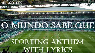 Sporting fans anthem 