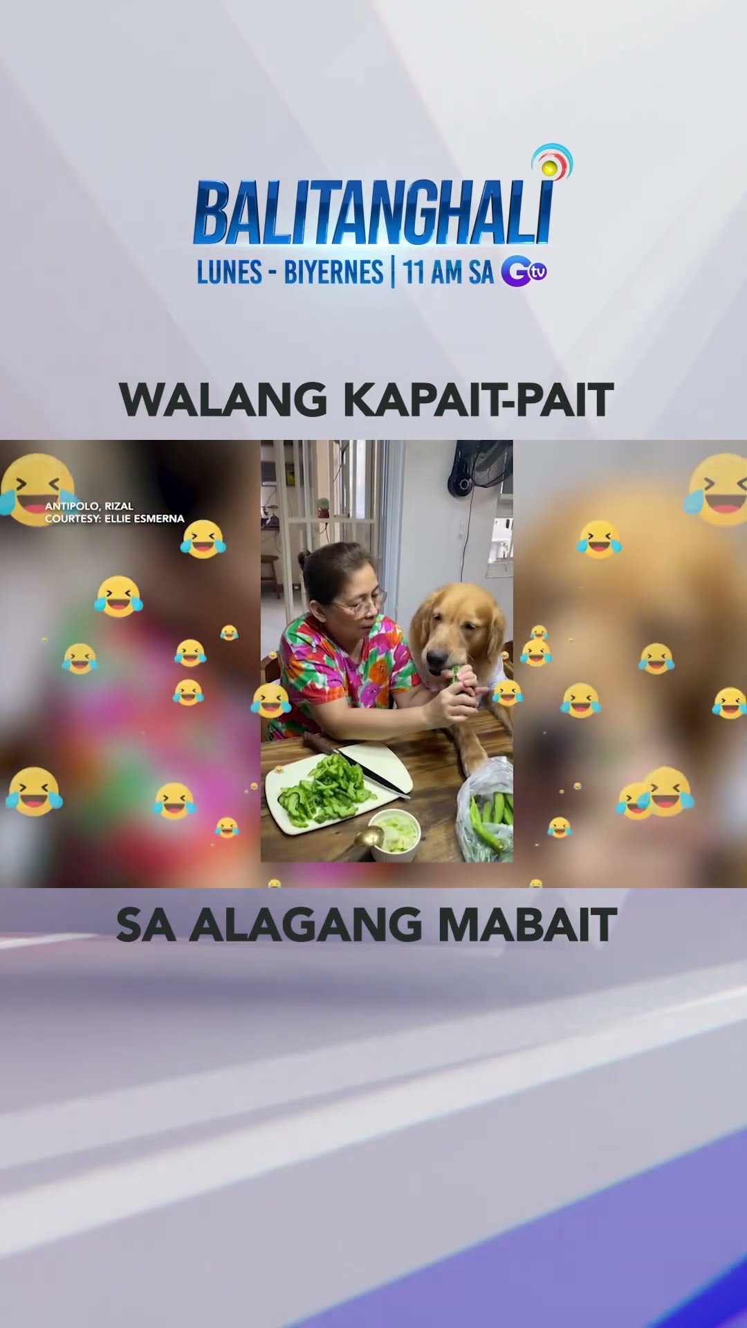 Asong mahilig kumain ng ampalaya, kinagigiliwan online #shorts | Balitanghali