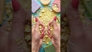Oddly Satisfying Fruit Soap Crush 🍎🍓🍌 #asmr #carrestorationproject #oddlysatisfying #foodlover