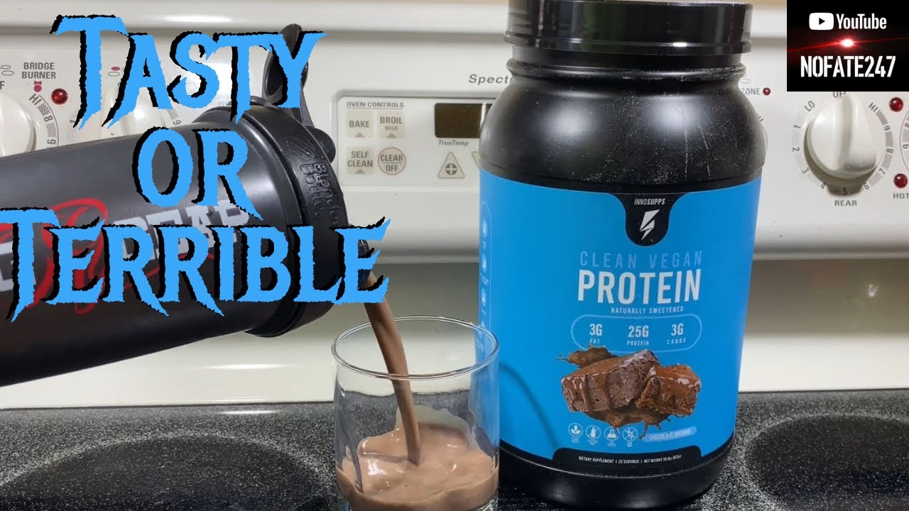 Tasty or Terrible Game Changer| Inno Supps Clean Vegan Protein Review  | Supplement Review