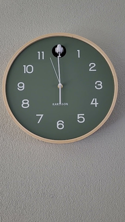 Karlsson Wandklok Natural Cuckoo