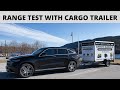 Mercedes Benz EQC Range Test With Cargo Trailer - Can It Make 270km?