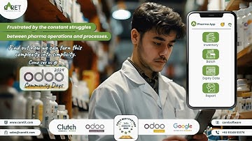 Simplifying Pharma Operations & Process | Odoo Community Days 2024 | Caret IT - Odoo Gold Partner