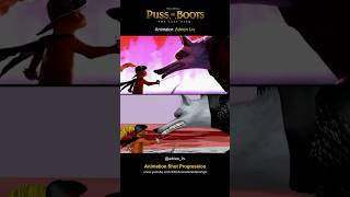 How Puss in Boots 2 was Animated |  Puss vs Death S | Animation Progression