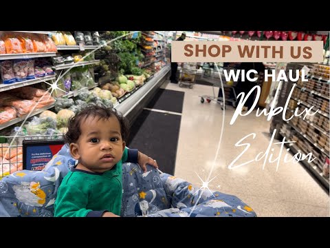 FLORIDA WIC HAUL | Shop With Me At Publix | What I Qualify For??????