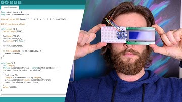 Coding My First Electronics Project (YouTube Subscriber Counter)