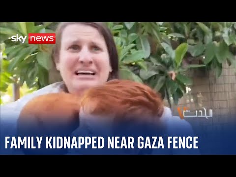 Israel: Mother, children and grandparents are kidnapped by Hamas gunmen
